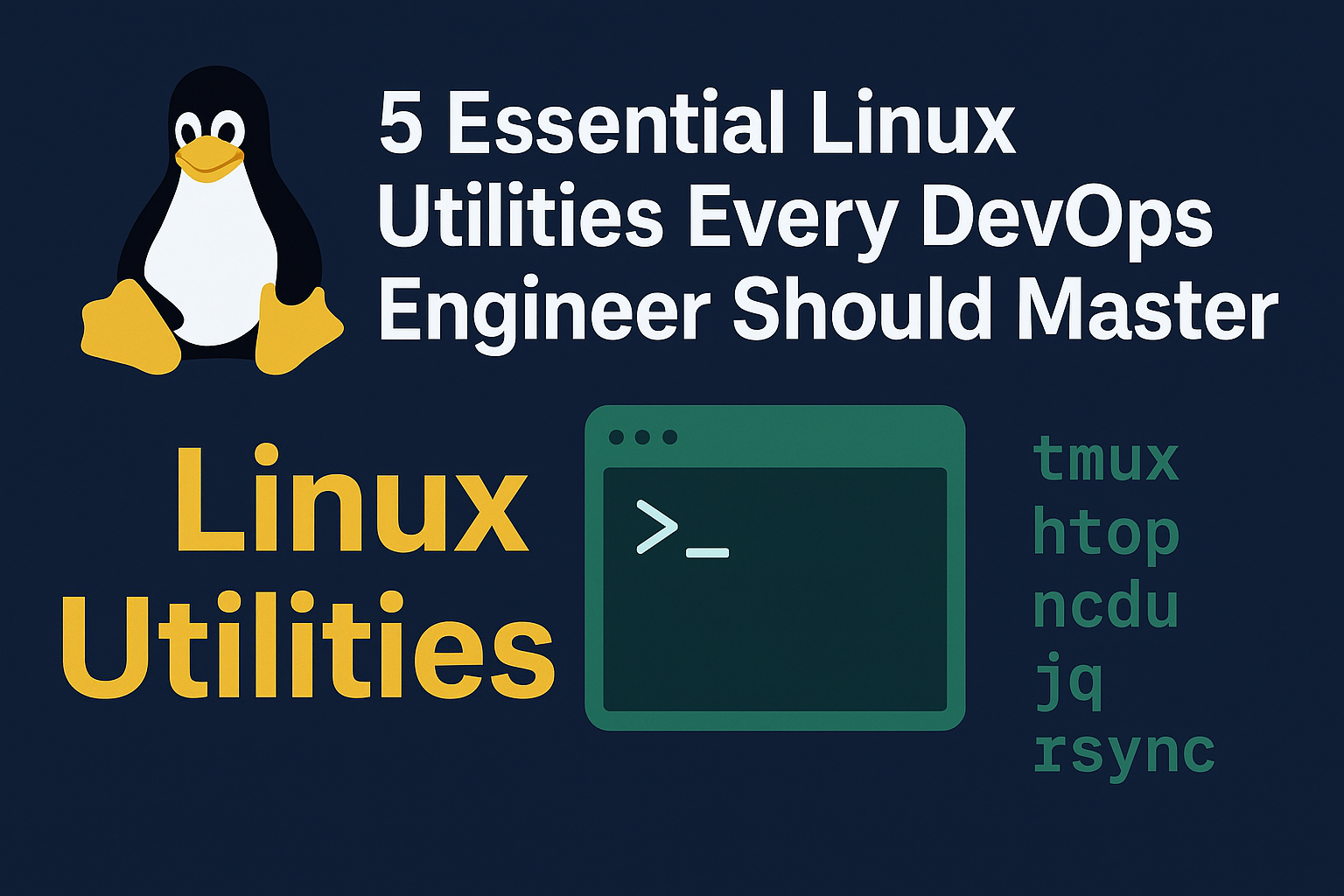 5 Essential Linux Utilities Every DevOps Engineer Should Master